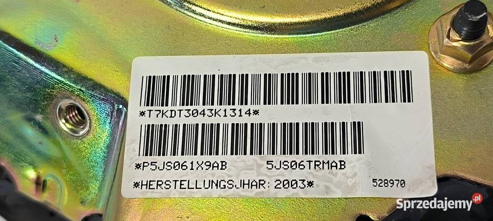 PODUSZKA AIRBAG JEEP CHEROKEE Lipno