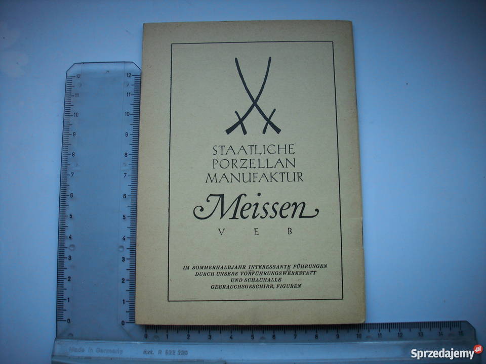 III RzeszaMeisen Manufaktur Porzellan zachodniopomorskie