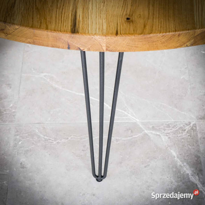 Noga HAIRPIN z pręta potrójna 73 CZARNA