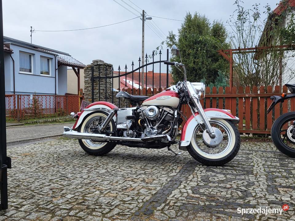 Harley FLH shovelhead cruiser Kalsk