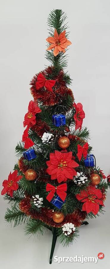 Choinka sztuczna udekorowana ubrana LED 230V wielokolorowy