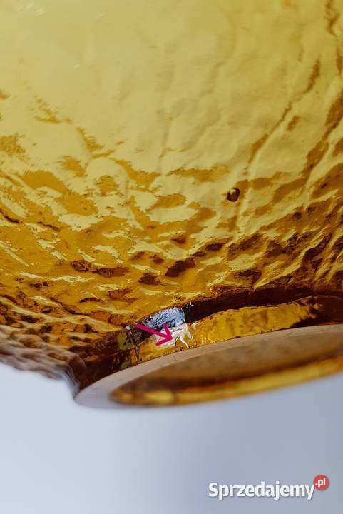 Gondola Sahara Ząbkowice kolorowe szkło PRL Dąbrowa Górnicza sprzedam