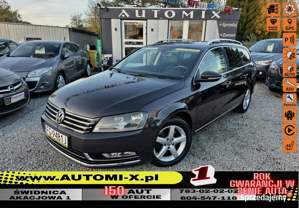 Volkswagen Passat Nowy Rorząd Automat Benzyna Świdnica