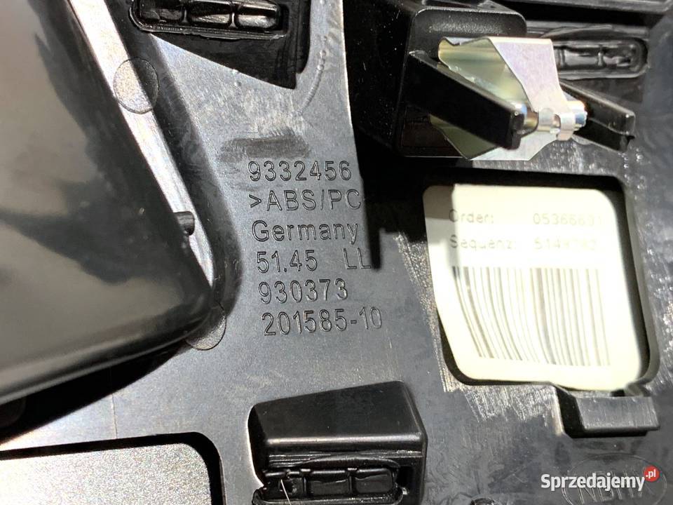 KRATKA NAWIEWU PRZÓD BMW F48 9292741 Crossover osobowe