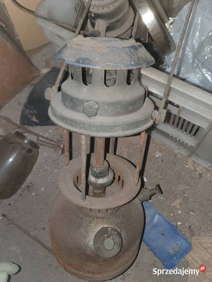 Duża lampa naftowa lampa ciśnieniowa Vapalux Antyki Warszawa