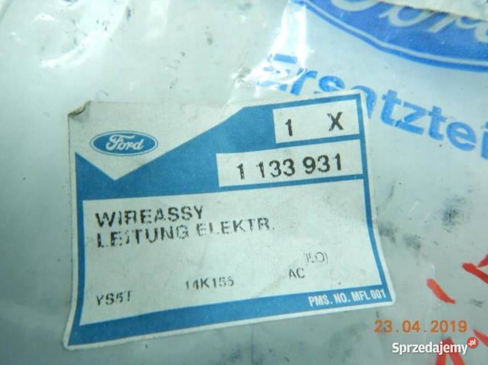 WIĄZKA INSTALACJA AIRBAG FORD KA 9608 lubelskie
