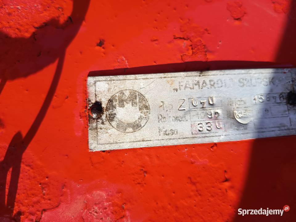 Kosiarka famarol supsk 135 nieuszkodzony Łęczyca