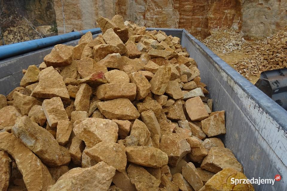 Kamień kruszywo na skarpy stawu rzeki jeziora Materiały budowlane Radomsko