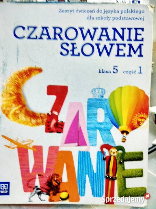 Czarowanie słowem 51 zeszyt ćwiczeń antykwariat Antykwariat Warszawa