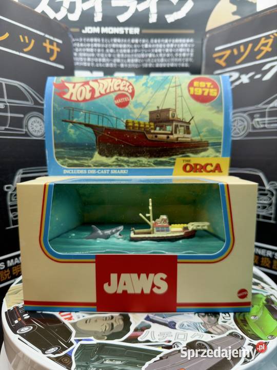 Hot Wheels Jaws Szczęki 50th Anniversary BOX K2 Wrocław