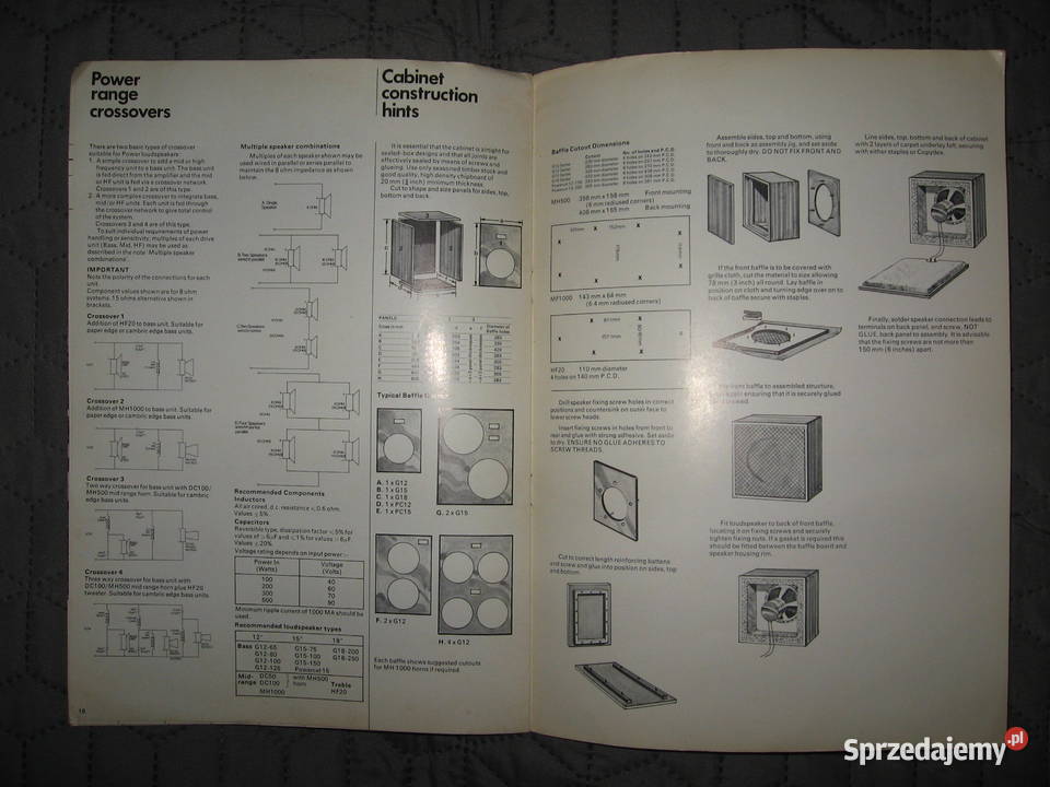 Celestion Power Loudspeakers catalog katalog pomorskie Kępice