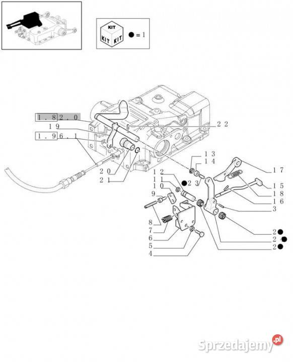 Holland T6010 T6090 T6070 Ogniwo spinające wielkopolskie Jastrzębniki