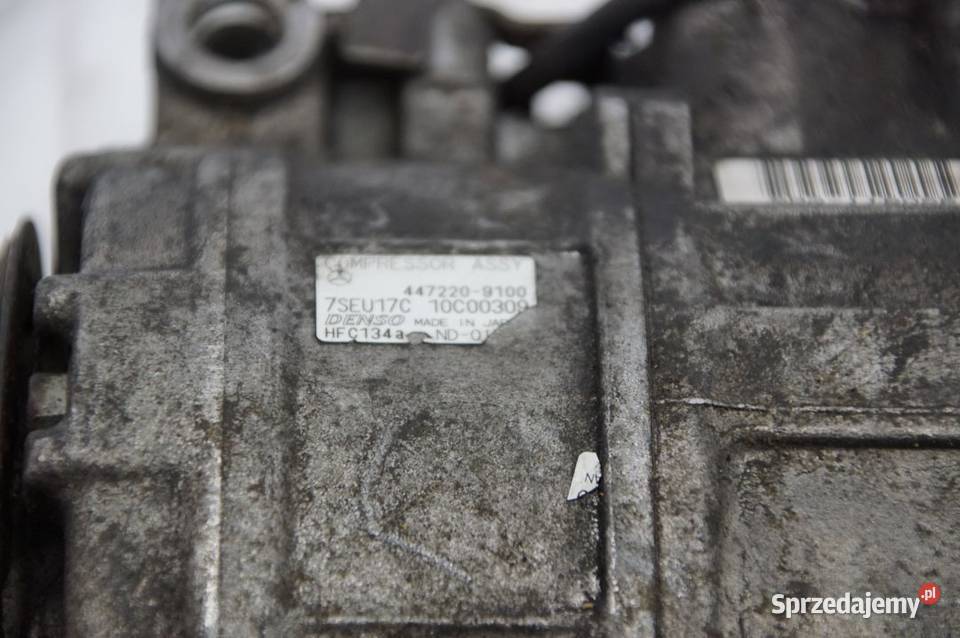 SPRĘŻARKA KLIMATYZACJI 4472209100 SL500 SL R230 Części samochodowe Lipno