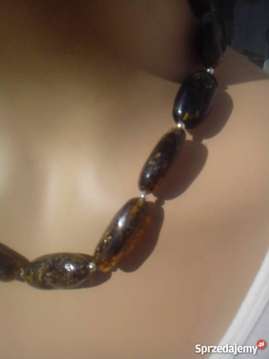 Naszyjnik bursztyn 30gram Białystok sprzedam
