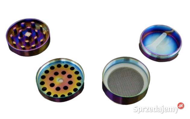 Tęczowy Młynek do Tytoniu Crusher Grinder Ostrowy nad Okszą