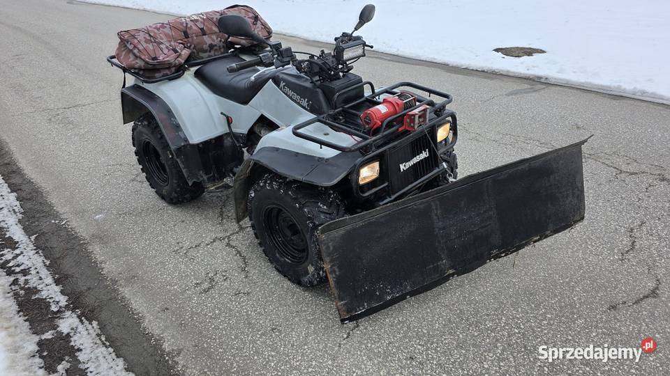 Quad Kawasaki klf 400 4x4 półautomat plug Sandomierz
