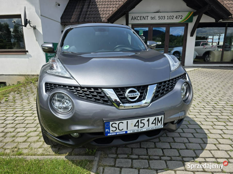 Nissan Juke Oryginał 100 niski stan licznika I podgrzewane fotele Ustroń