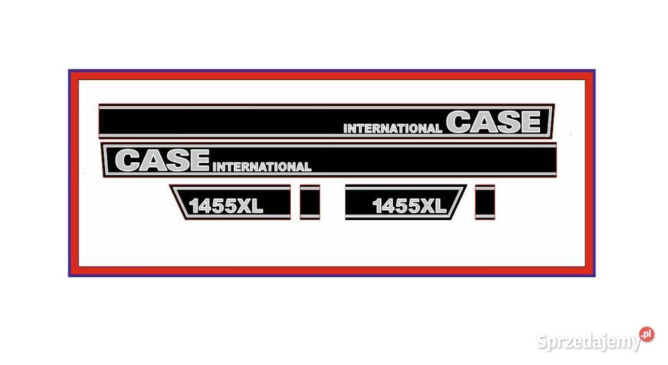 Naklejki ciągnik traktor Case International 1455