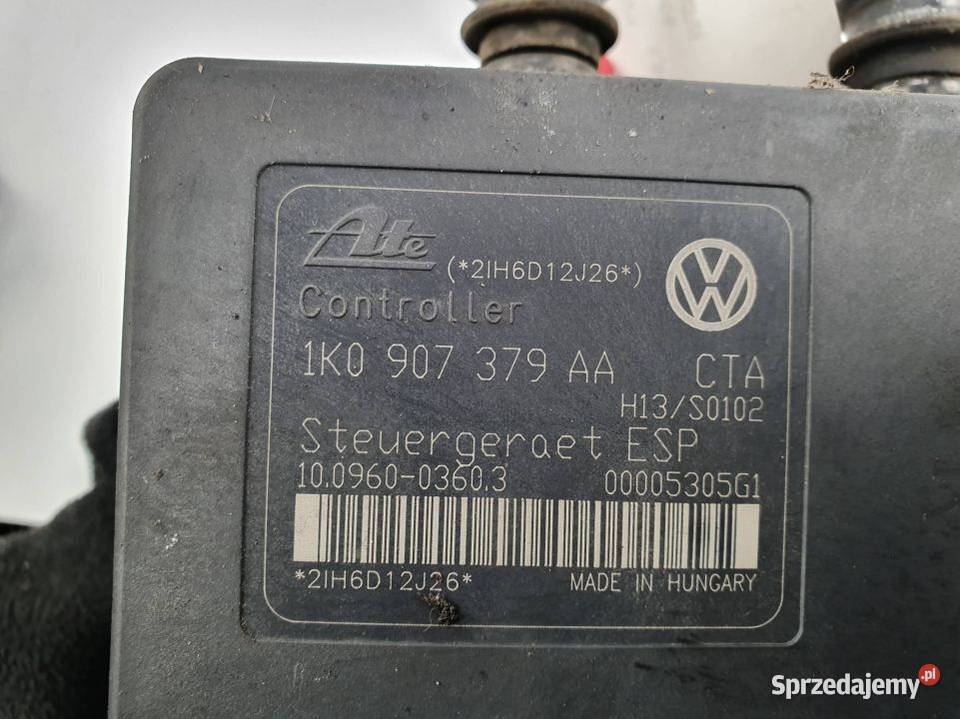 POMPA ABS HAMULCOWA VOLKSWAGEN TOURAN 1K0614517T Lipno