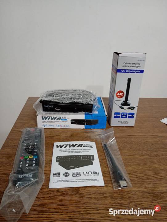 Dekoder DVBT 2 z Antena Wifi Antena Mistral