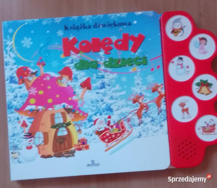 Książeczka dźwiękowa świąteczna Czarnocin sprzedam