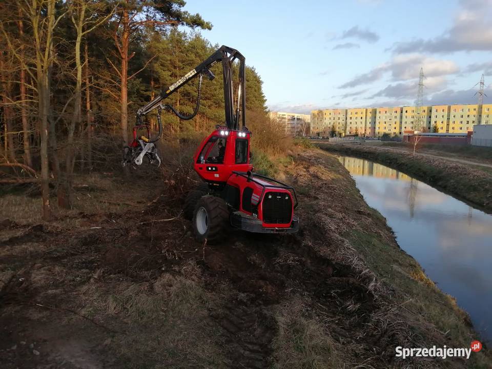 Przygotowanie terenu inwestycji Wycinka drzew Usługi Zielona Góra prace ogrodowe