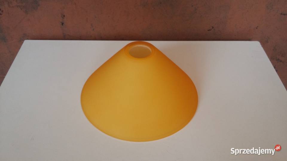 Klosz do lampy stożek żółty do Brilliant Oświetlenie Warszawa sprzedam