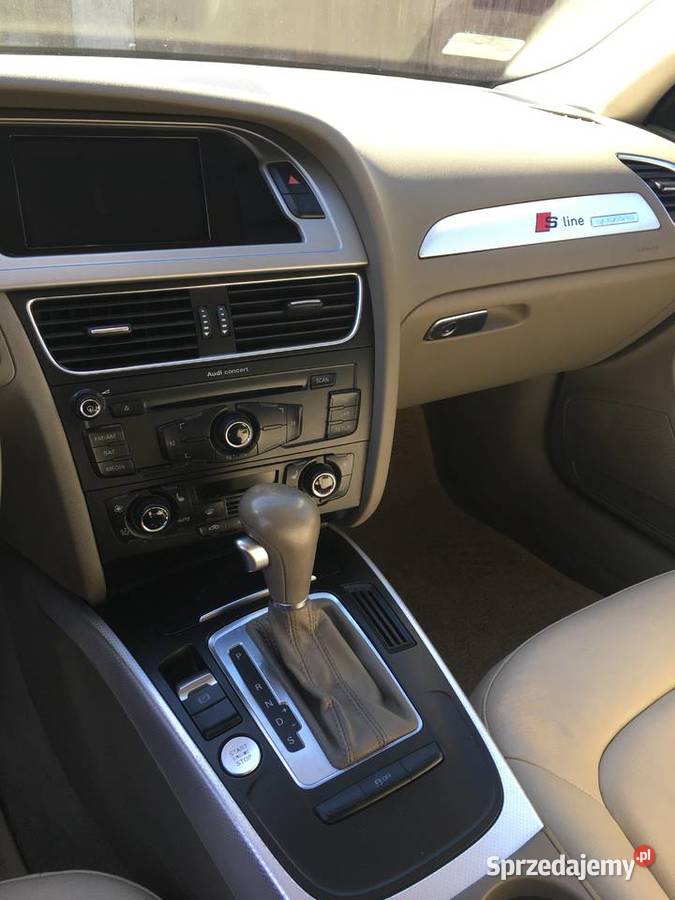 Audi A4 B8 20 TFSI 211 4x4 Quattro Sline Automat wielofunkcyjna kierownica Dryga