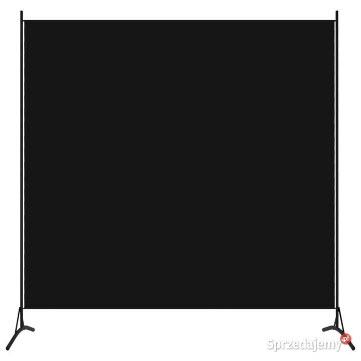 vidaXL Parawan pokojowy czarny 175 x 180 Warszawa