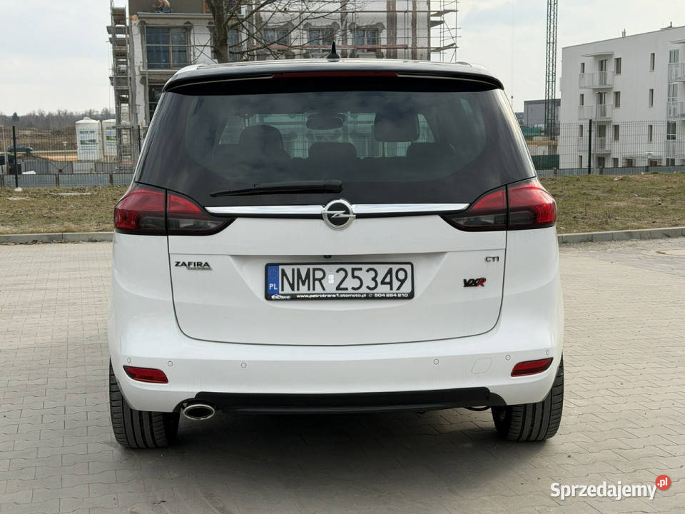 Opel Zafira 20 CDTI 165 LED 7 OSOBOWY Nawigacja wspomaganie kierownicy Zafira