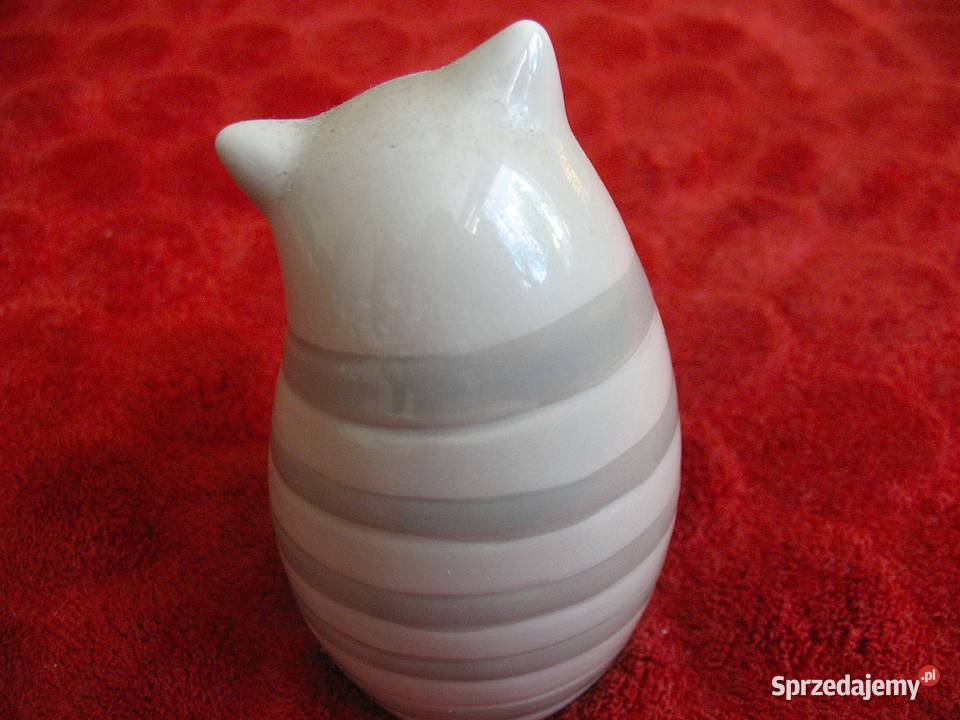 Kot uśmiechnięty porcelana 9 x 6 x 5 Siedlce sprzedam