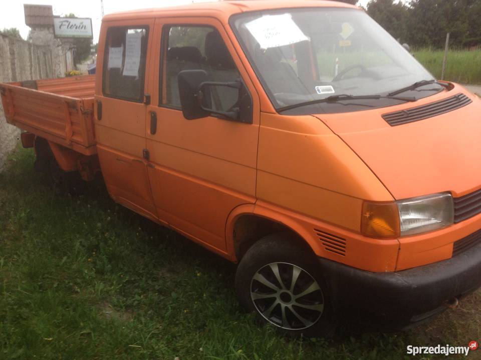 VW Transporter T4 19 D Doka 5os 2/3 Transporter Transporter Słupsk