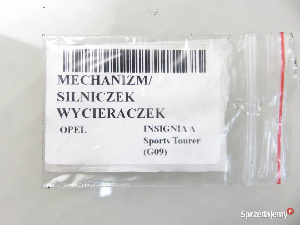 MECHANIZM WYCIERACZEK OPEL INSIGNIA A 13227392 osobowe sprzedam