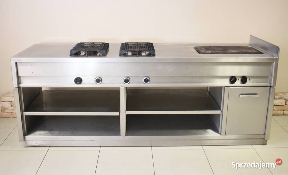 Stół gastronomiczny z kuchnią płytą gazową 245 Pszczyna sprzedam