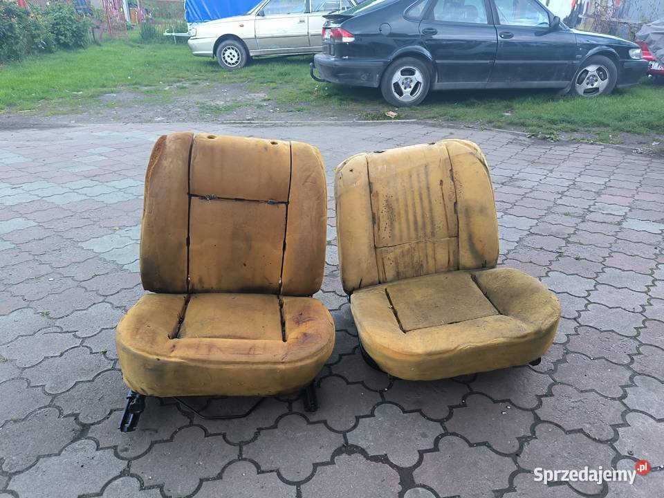 Fiat 125p stelaże fotel gąbki Fotele przednie Stalowa Wola