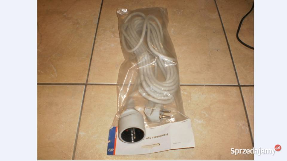 kabel 230v Przedłużacz z uziemieniem 7m Olkusz sprzedam