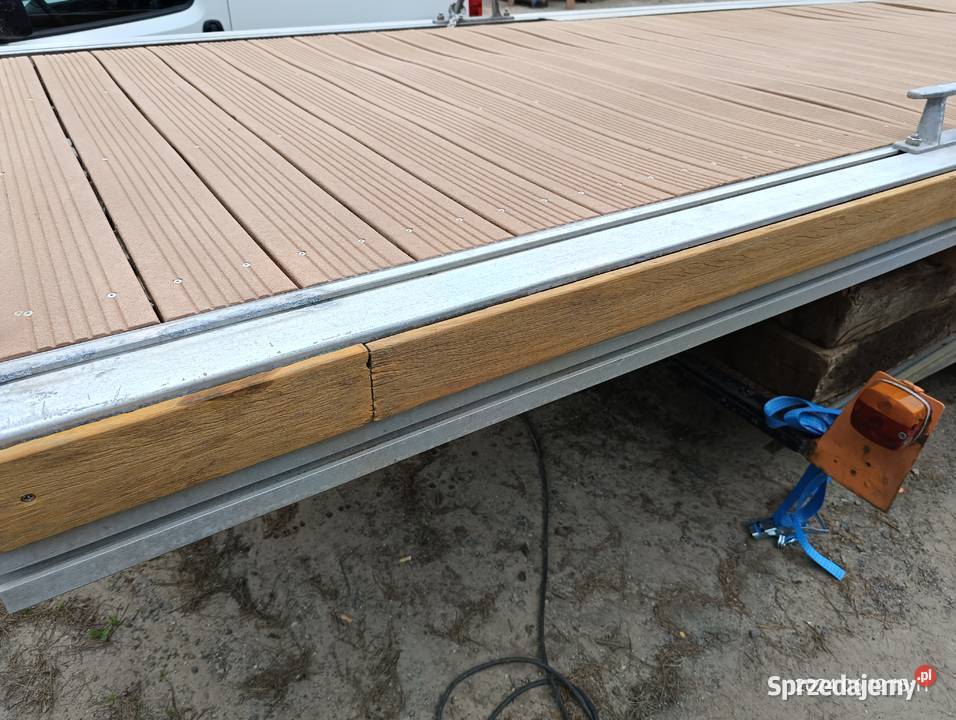 pomost pławiący 6m x 2m marina tratwa keja yboom Tarnobrzeg