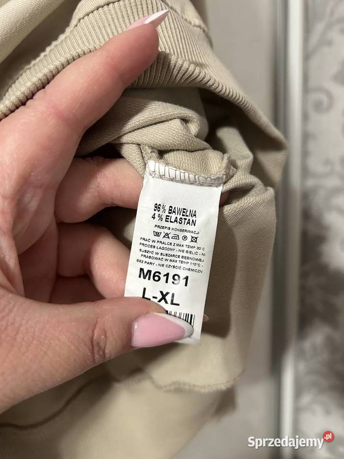 Beżowa bluza XXL Megi Warszawa