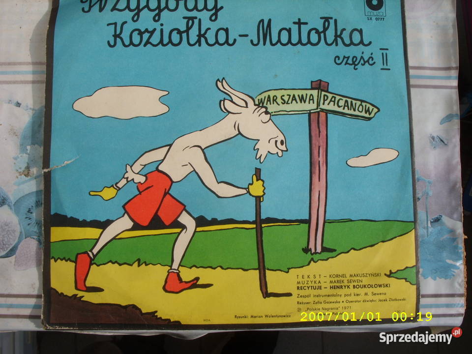 LP Bajka PRZYGODY KOZIOLKA MATOLKA CZ I i II Płyty i kasety dolnośląskie Wołów