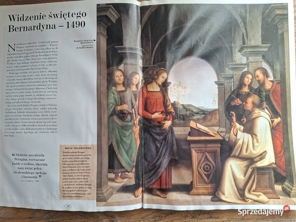 Wielcy malarze Pietro Perugino 45 Kraków sprzedam