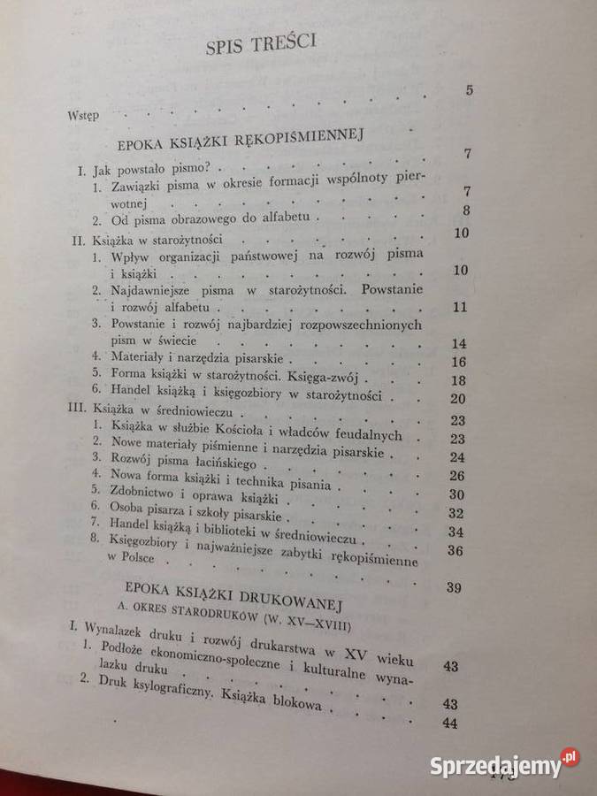 3272 Zarys Dziejów Książki I Księgarstwa Szczecin