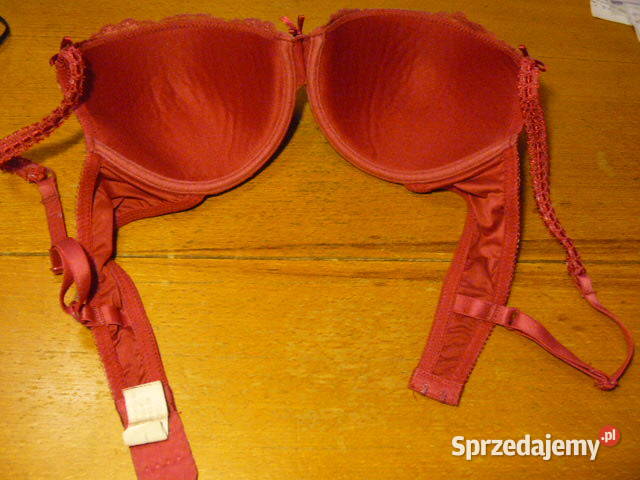 Biustonosz 75B bordowy podkarpackie