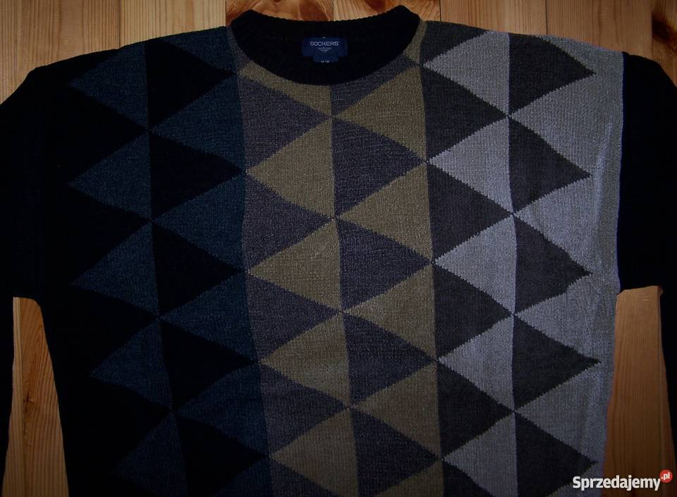 Sweter Dockers z USA kolorowy Białystok