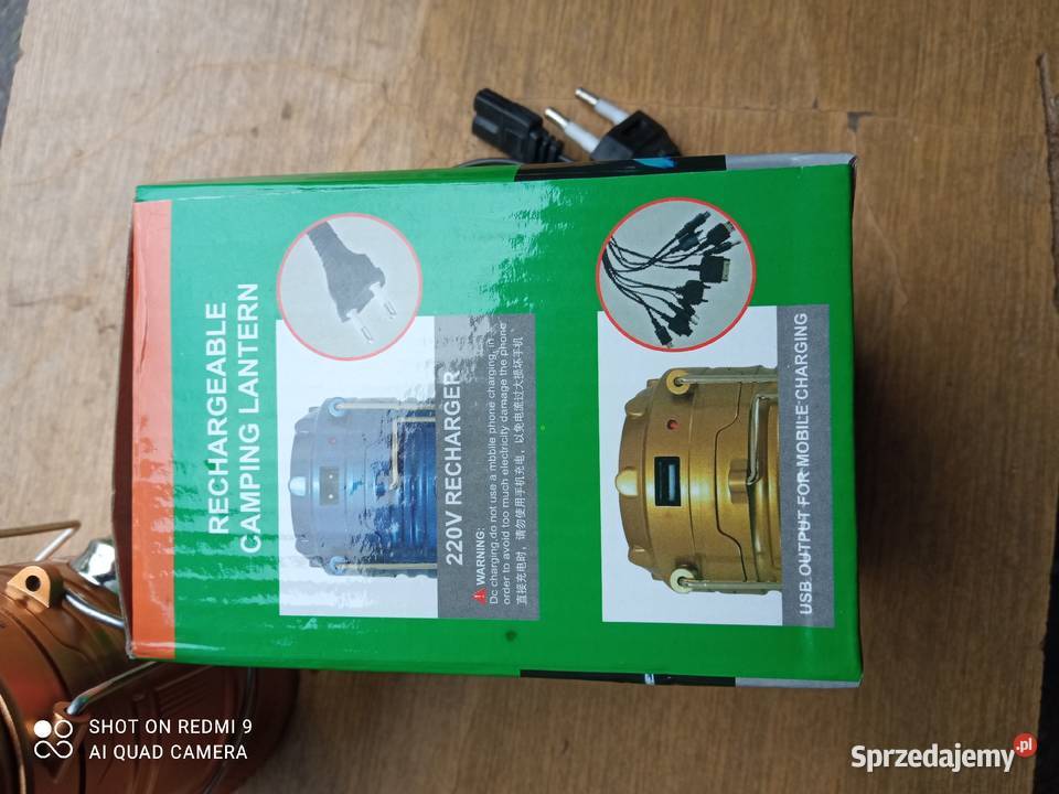 sprzedam lampkę turystyczną LED solar power bank śląskie sprzedam