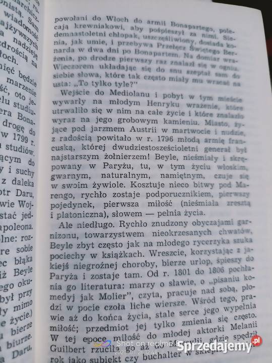 Czerwone i czarne Stendhal książki Warszawa sprzedam