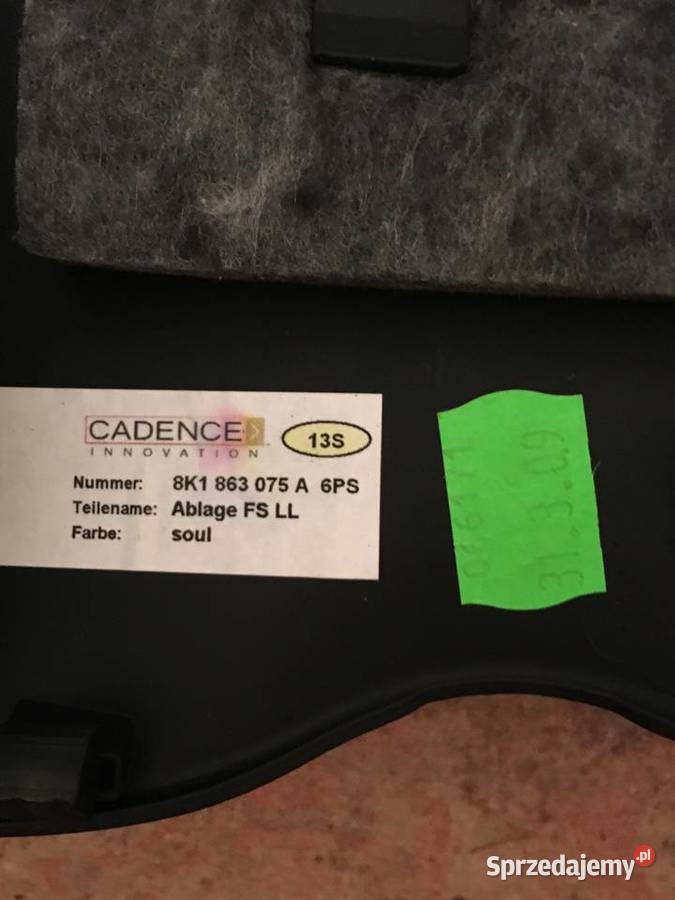 osłona pod kierownicę Audi A4 A5 8K1863075A zachodniopomorskie Szczecin sprzedam