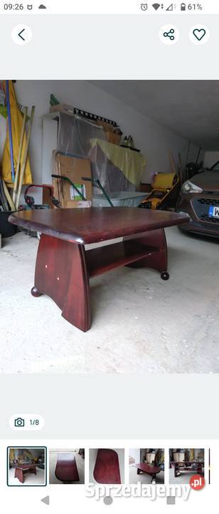 Stolik kawowy mahoń Łomianki Dolne sprzedam