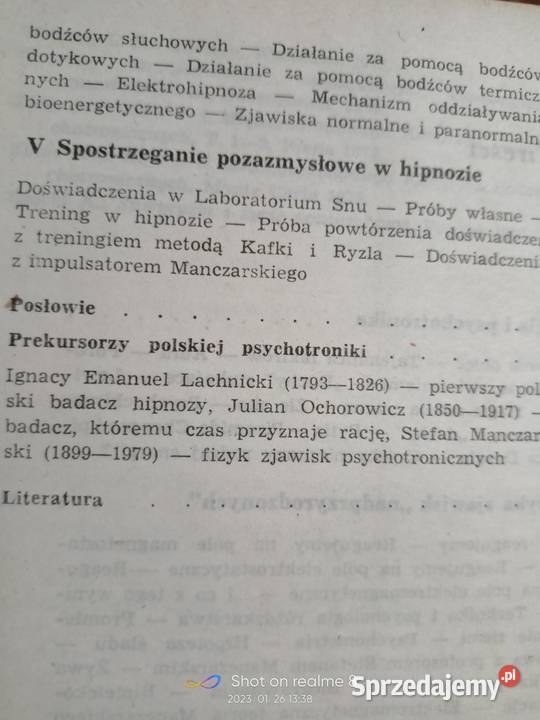 magii do psychotroniki książki Warszawa mazowieckie