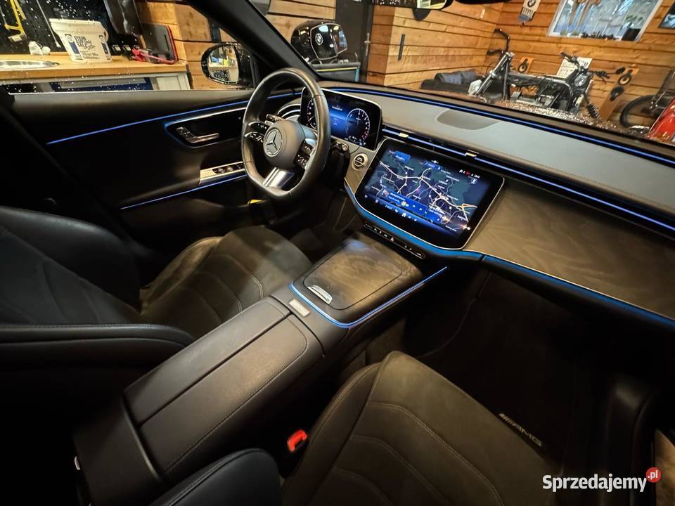 MercedesBenz E 300 4Matic AMG Hybryda 122024 czujnik martwego pola Klasa E Zielona Góra