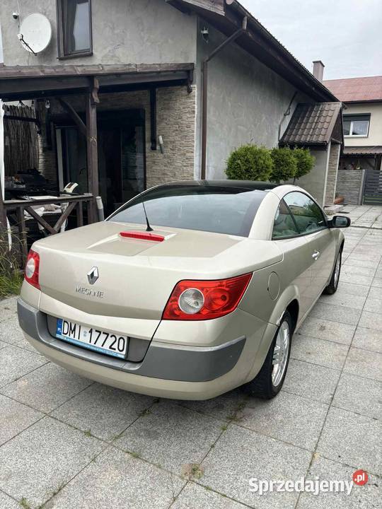 Renault megane 16 cabrio dolnośląskie Cieszków